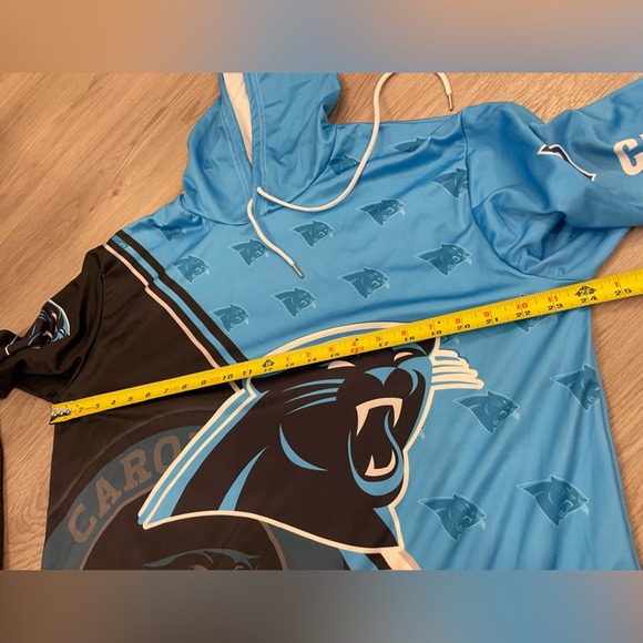 Set of 2 NFL - Funny Carolina Panthers & Denver Bronco Long Sleeve Mens Shirts - Picture 4 of 15